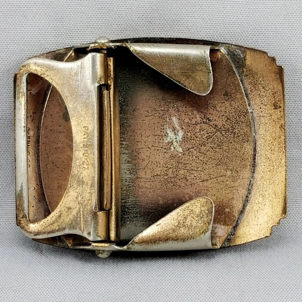Belt Buckle 5th Grand Aggregate U.S. Revolver‎ Association Robbins Co Attleboro
